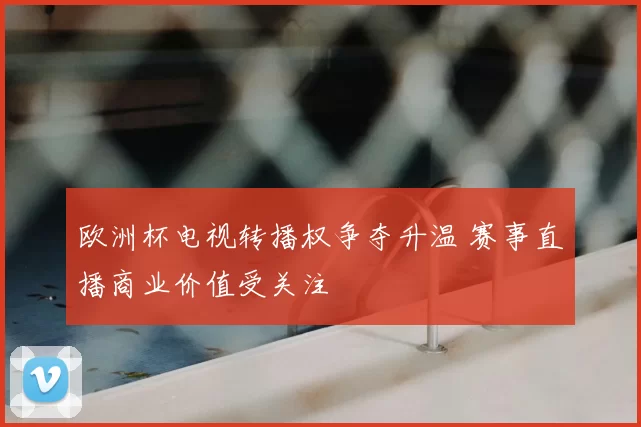 欧洲杯电视转播权争夺升温 赛事直播商业价值受关注