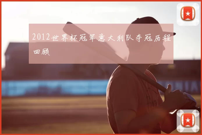 2012世界杯冠军意大利队夺冠历程回顾