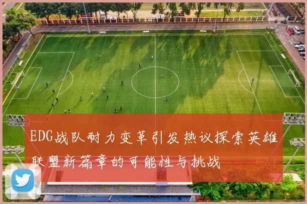 EDG战队耐力变革引发热议探索英雄联盟新篇章的可能性与挑战