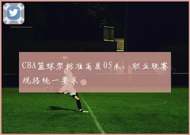 CBA篮球架标准高度05米,职业联赛规格统一要求